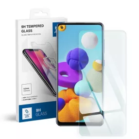   Samsung Galaxy A21s üvegfólia, tempered glass, előlapi, edzett, Bluestar