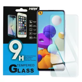   Samsung Galaxy A21s üvegfólia, tempered glass, előlapi, edzett