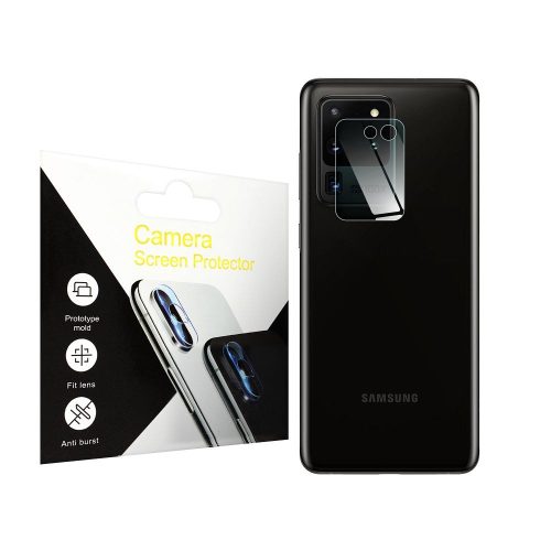 Samsung Galaxy S20 Ultra 5G tempered glass, üvegfólia, edzett, lencsevédő, kamera védő