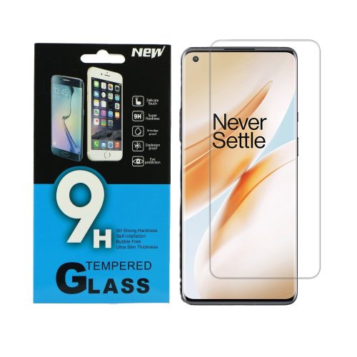 OnePlus 8 üvegfólia, tempered glass, előlapi, edzett