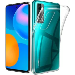   Huawei P Smart 2021 szilikon tok, hátlaptok, telefon tok, vékony, átlátszó, 0.5mm