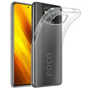   Xiaomi Poco X3 / X3 NFC / X3 Pro szilikon tok, hátlaptok, telefon tok, vékony, átlátszó, 0.5mm