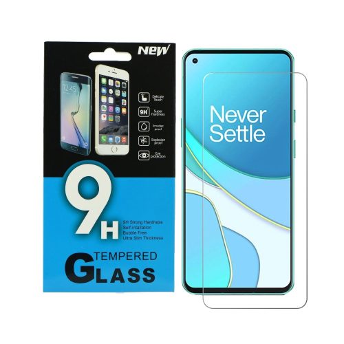 OnePlus 8T 5G üvegfólia, tempered glass, előlapi, edzett