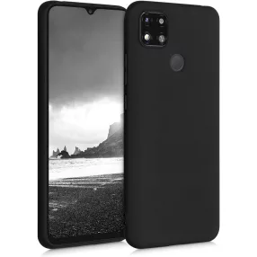  Xiaomi Redmi 9C szilikon tok, hátlaptok, telefon tok, matt, fekete, Soft