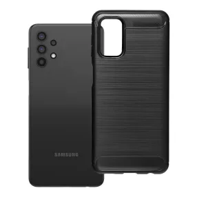   Samsung Galaxy A32 5G / M32 5G szilikon tok, hátlaptok, telefon tok, karbon mintás, fekete, Carbon case