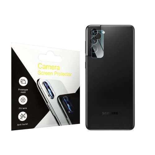 Samsung Galaxy S21 5G üvegfólia, tempered glass, edzett, lencsevédő, kamera védő