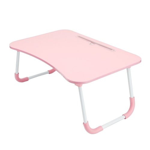 FD-2 összecsukható rózsaszín laptop asztal / tartó