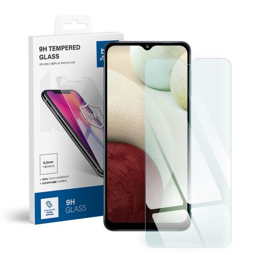 Samsung Galaxy A12 / A12 Nacho / A32 5G / M12 üvegfólia, tempered glass, előlapi, edzett, Bluestar