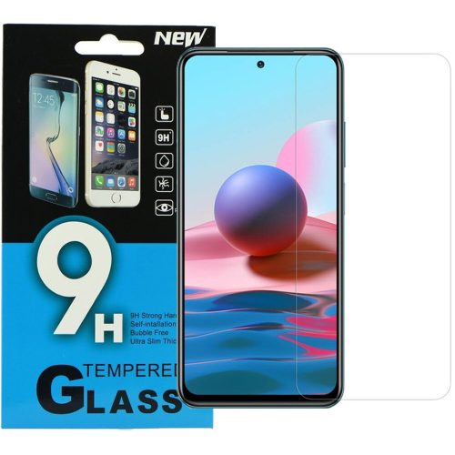 Xiaomi Redmi Note 10 / Note 10S üvegfólia, tempered glass, előlapi, edzett