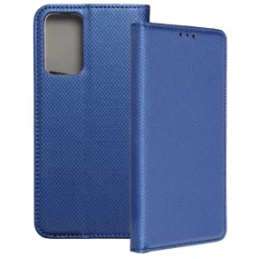   Xiaomi Redmi Note 10 Pro könyvtok, fliptok, telefon tok, bankkártyatartós, mágneszáras, sötétkék, Smart Case book