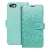 iPhone 7 / 8 / SE 2020 / SE 2022 könyvtok, fliptok, telefon tok, mágneszáras, bankkártyatartós, mandala mintás, zöld, Forcell Mezzo