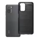 Xiaomi Redmi Note 10 / Note 10S szilikon tok, hátlaptok, telefon tok, karbon mintás, fekete, Carbon case