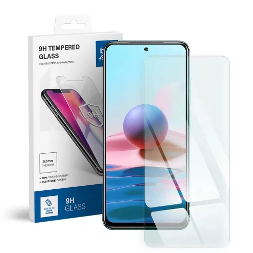 Xiaomi Redmi Note 10 / Note 10S / Poco M5s üvegfólia, tempered glass, előlapi, edzett, Bluestar
