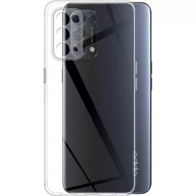   Oppo Reno5 4G / Reno5 5G / Find X3 Lite szilikon tok, hátlaptok, telefon tok, vékony, átlátszó, kamera védelemmel, 0.5mm