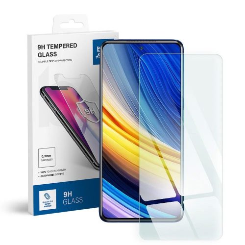 Xiaomi Poco X3 / X3 NFC / X3 Pro üvegfólia, tempered glass, előlapi, edzett, Bluestar