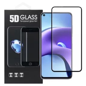   Xiaomi Mi 11 Lite 4G / 5G / 11 Lite 5G NE üvegfólia, tempered glass, előlapi, 5D, edzett, hajlított, fekete kerettel