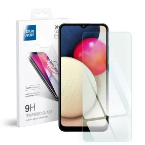   Samsung Galaxy A02s / A02 / A03s / A03 / M02s / F02s üvegfólia, tempered glass, előlapi, edzett, Bluestar