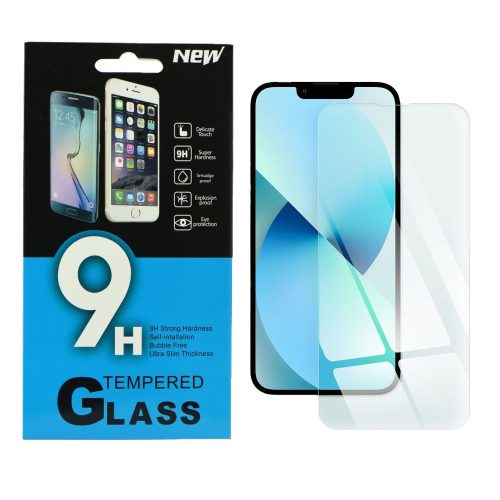 iPhone 13 Mini üvegfólia, tempered glass, előlapi, edzett