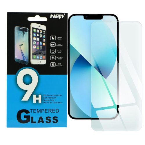 iPhone 13 Pro Max / 14 Plus üvegfólia, tempered glass, előlapi, edzett