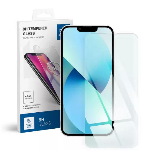 iPhone 13 Mini üvegfólia, tempered glass, előlapi, edzett, Bluestar