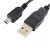 Mini USB töltőkábel USB-A - Mini USB, 2m, fekete
