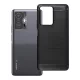Xiaomi 11T 5G / 11T Pro 5G szilikon tok, hátlaptok, telefon tok, karbon mintás, fekete, Carbon case