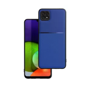   Samsung Galaxy A22 5G hátlap tok, telefon tok, stílusos, prémium, kék, Noble Case