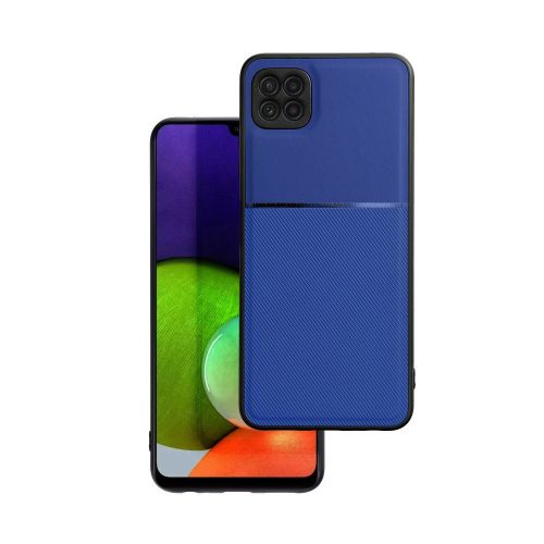 Samsung Galaxy A22 5G hátlap tok, telefon tok, stílusos, prémium, kék, Noble Case