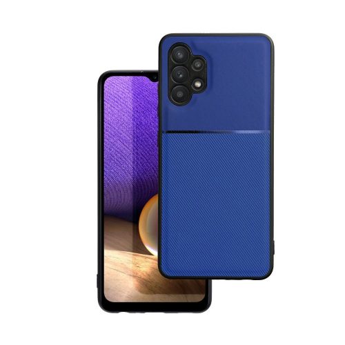 Samsung Galaxy A32 5G / M32 5G hátlap tok, telefon tok, stílusos, prémium, kék, Noble Case