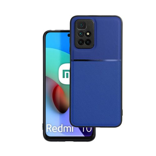 Xiaomi Redmi 10 / Redmi 10 2022 hátlap tok, telefon tok, stílusos, prémium, kék, Forcell Noble