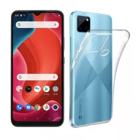   Realme C21Y / C25Y szilikon tok, hátlaptok, telefon tok, vékony, átlátszó, 0.5mm