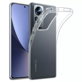   Xiaomi 12 5G / 12X 5G / 12S 5G szilikon tok, hátlaptok, telefon tok, vékony, átlátszó, 0.5mm