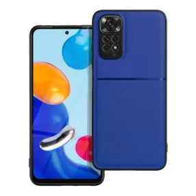   Xiaomi Redmi Note 11 Pro 4G / 5G (Globál) / Note 12 Pro 4G hátlap tok, telefon tok, stílusos, prémium, kék, Noble Case