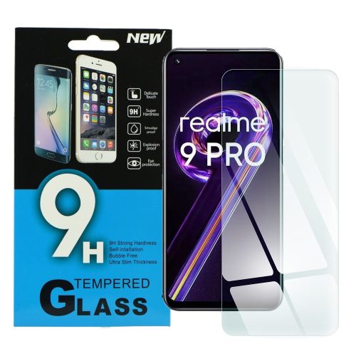 Realme 9 Pro üvegfólia, tempered glass, előlapi, edzett