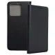 Xiaomi Redmi 10C könyvtok, fliptok, telefon tok, bankkártyatartós, mágneszáras, fekete, Smart Case book
