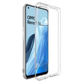   Oppo Reno7 5G (Globál) szilikon tok, hátlaptok, telefon tok, vékony, átlátszó, 0.5mm