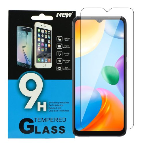 Xiaomi Redmi 12C / Redmi 10C / Poco C40 üvegfólia, tempered glass, előlapi, edzett