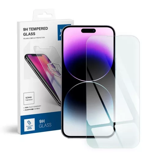 iPhone 14 Pro Max üvegfólia, tempered glass, előlapi, edzett, Bluestar