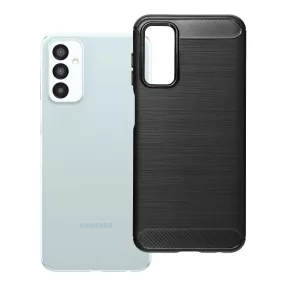   Samsung Galaxy M23 5G szilikon tok, hátlaptok, telefon tok, karbon mintás, fekete, Carbon case
