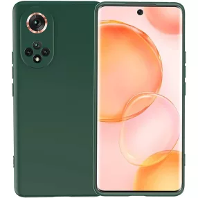   Honor 50 / Huawei Nova 9 szilikon tok, telefon tok, hátlaptok, matt, zöld, Matt case