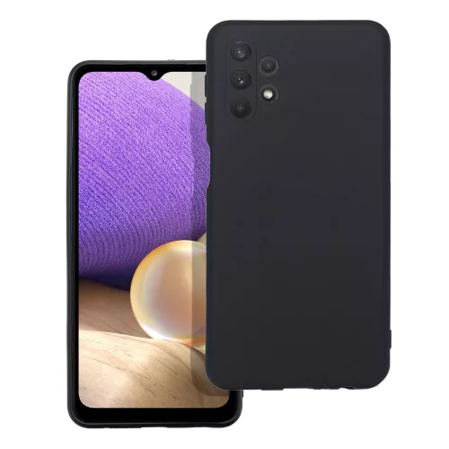 Samsung Galaxy A32 5G szilikon tok, telefon tok, hátlaptok, matt, fekete, Matt case