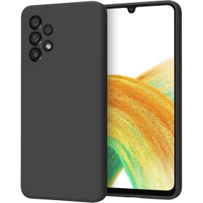   Samsung Galaxy A32 4G szilikon tok, telefon tok, hátlaptok, matt, fekete, Matt case