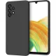 Samsung Galaxy A32 4G szilikon tok, telefon tok, hátlaptok, matt, fekete, Matt case
