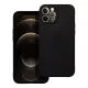 iPhone 12 Pro Max szilikon tok, telefon tok, hátlaptok, matt, fekete, Matt case