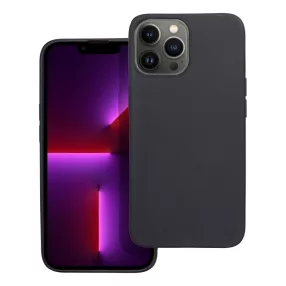  iPhone 13 Pro Max szilikon tok, telefon tok, hátlaptok, matt, fekete, Matt case