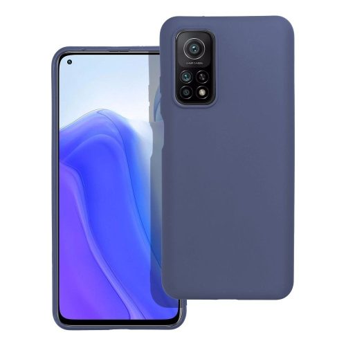 Xiaomi Mi 10T 5G / Mi 10T Pro 5G szilikon tok, telefon tok, hátlaptok, matt, sötétkék, Matt case