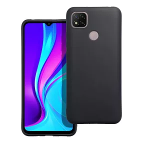   Xiaomi Redmi 9C szilikon tok, telefon tok, hátlaptok, matt, fekete, Matt case