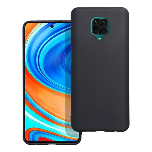 Xiaomi Redmi Note 9 Pro / Note 9S szilikon tok, telefon tok, hátlaptok, matt, fekete, Matt case