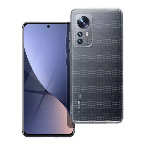 Xiaomi 12 5G / 12X 5G / 12S 5G szilikon tok, hátlaptok, telefon tok, kamera védelemmel, átlátszó, 2mm, Clear Case