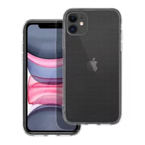   iPhone 11 szilikon tok, hátlaptok, telefon tok, vastag, átlátszó, kamera védelemmel, 2mm, Clear